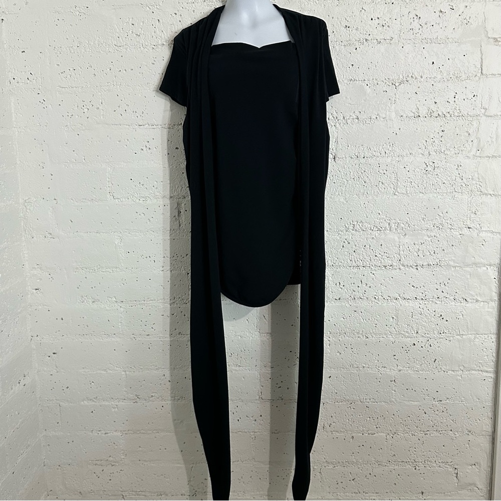 MOBY Bump and Beyond TShirt Baby Wrap Black Size 1 Cotton BM 13